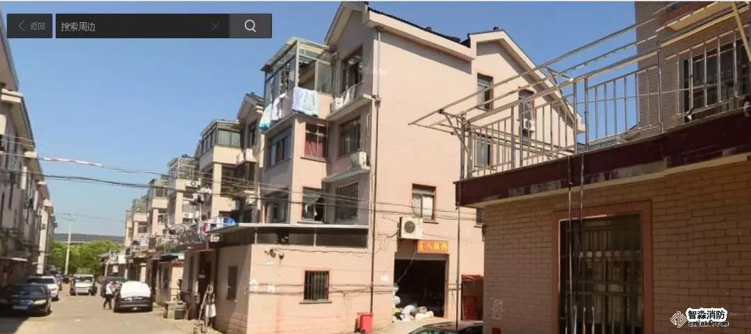 湖鶴苑(東區(qū))火災(zāi)現(xiàn)場